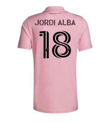 Inter Miami Jordi Alba #18 Replica Home Stadium Shirt 2023-24 Short Sleeve